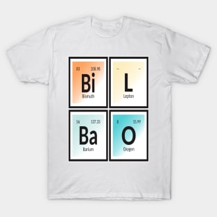 Bilbao City | Periodic Table of Elements T-Shirt
